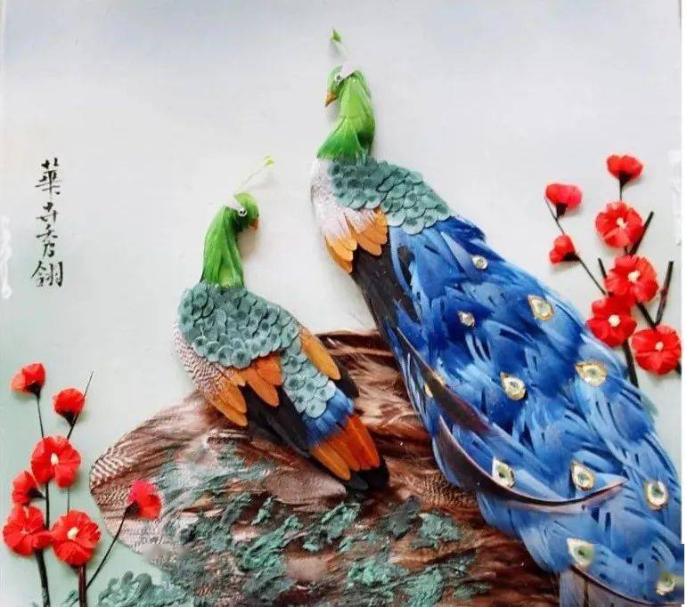寶慶風(fēng)情 邵陽(yáng)羽毛畫(huà)——用羽毛托起的傳承技藝